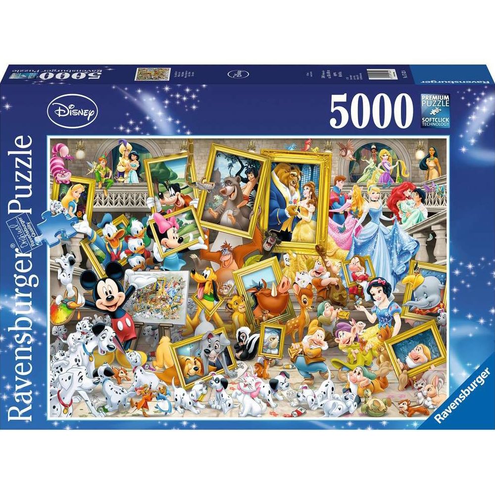 Puzzle Micky als Künstler, 5000 Teile