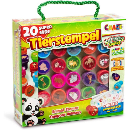 Craze Stempel Tiere 20 Stück