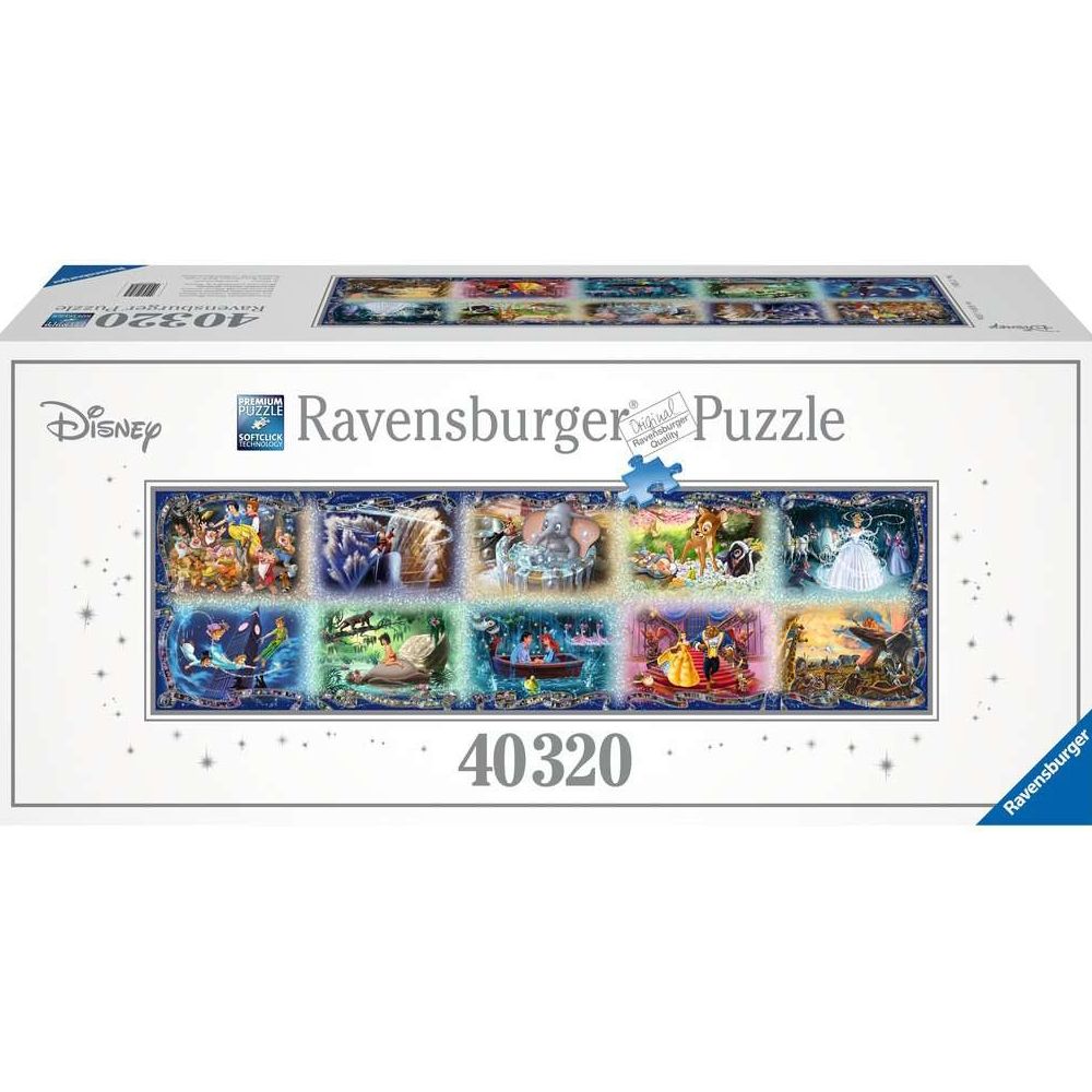 XXL Puzzle Unvergessliche Disney Momente, 40'320 Teile