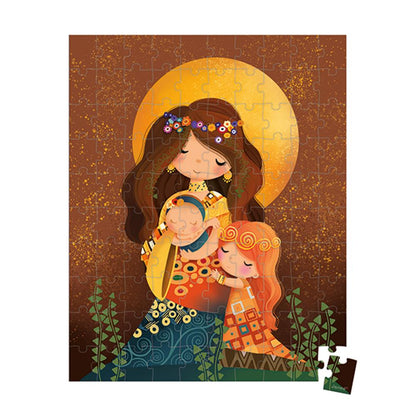 Puzzle Inspired by Klimt