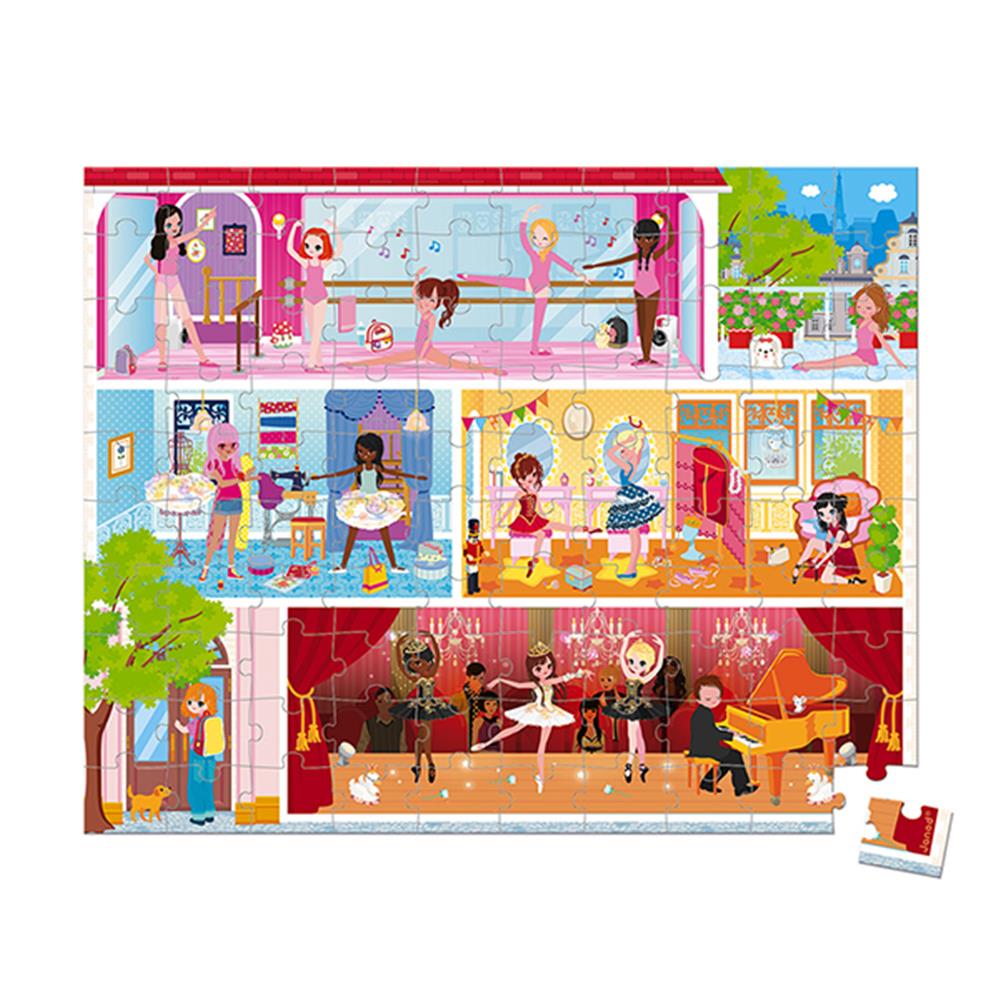 Puzzle Ballettschule, 100 Teile