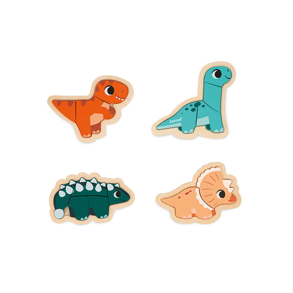 Dino 4 evolutive Puzzles