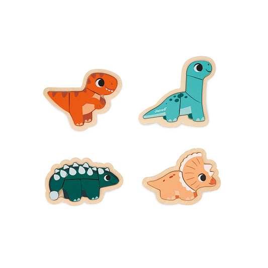 Dino 4 evolutive Puzzles