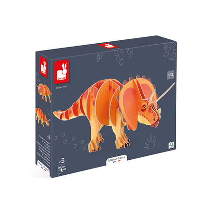 3D Puzzle Dino 3D Triceratops Puzzle