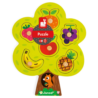 Puzzle Fruchtbaum, 6 Teile