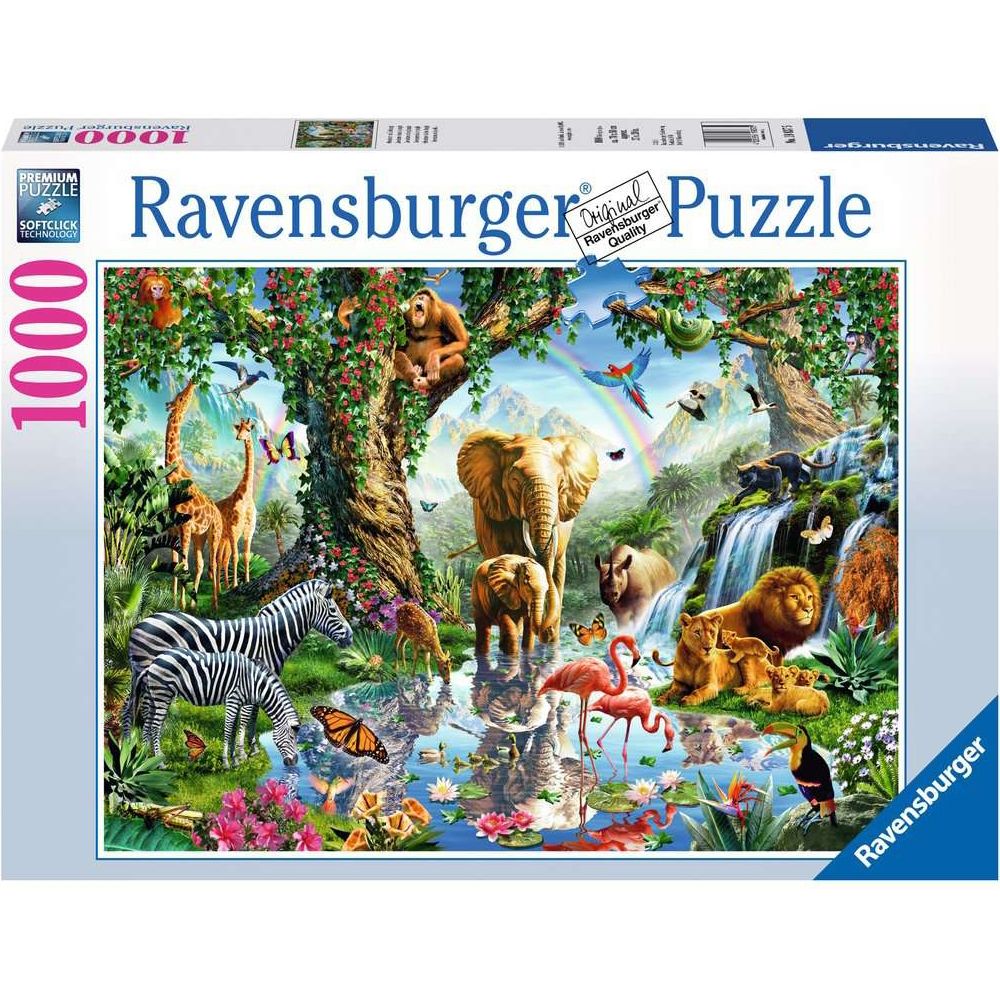 Puzzle Abenteuer im Dschungel, 1000 Teile