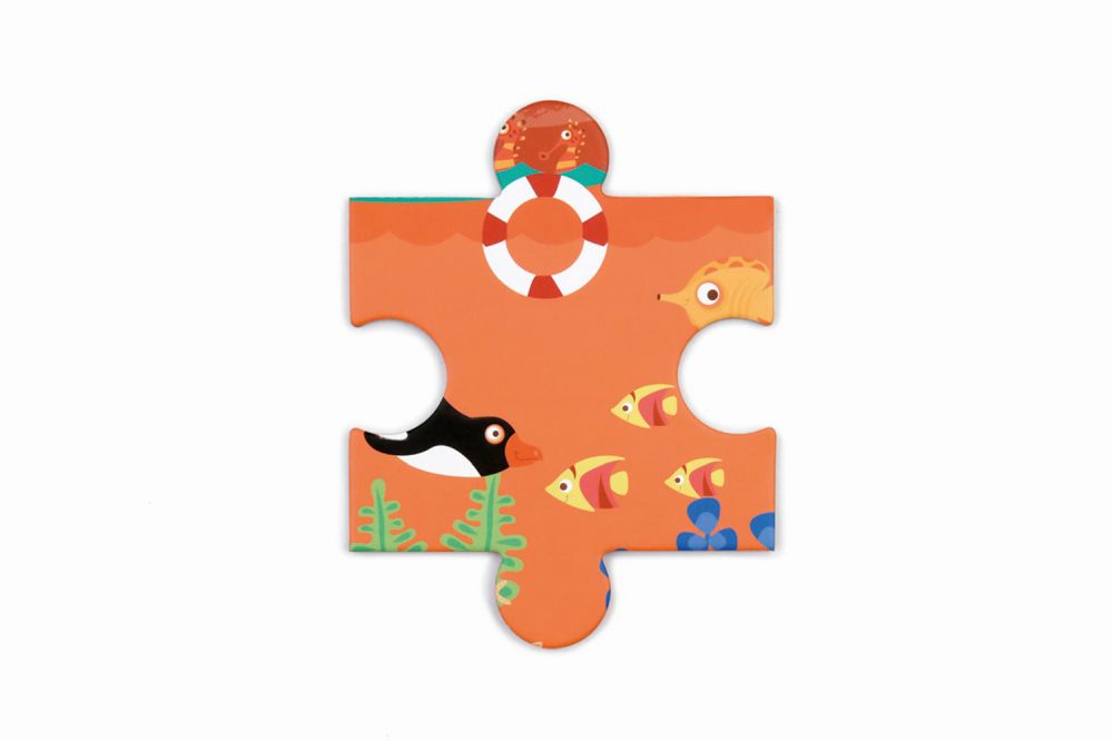 Puzzle Shape Puzzle Pelikan, 24 Teile