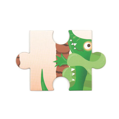 Puzzle Shape Puzzle Krokodil, 36 Teile