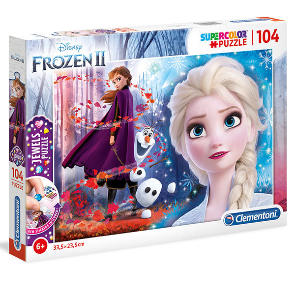 Puzzle Jewels Frozen 2, 104 Teile