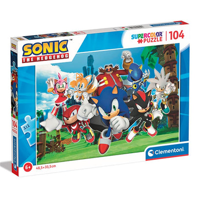 Puzzle Sonic, 104 Teile