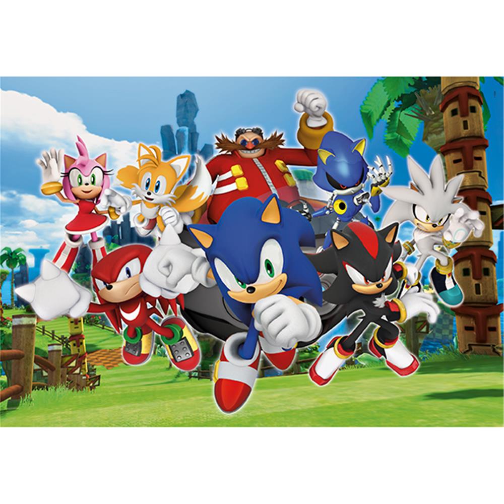 Puzzle Sonic, 104 Teile