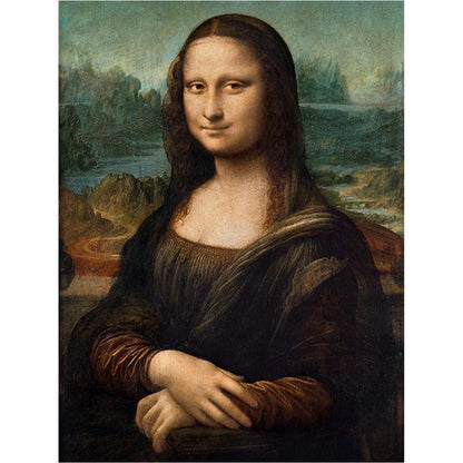 Puzzle Leonardo da Vinci - Mona Lisa, 1000 Teile