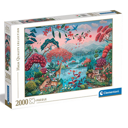 Puzzle Peaceful Jungle, 2000 Teile