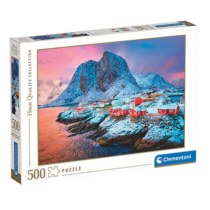 Puzzle Hamnoy Village, 500 Teile