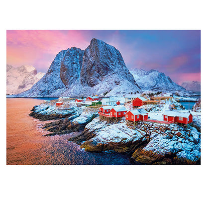 Puzzle Hamnoy Village, 500 Teile