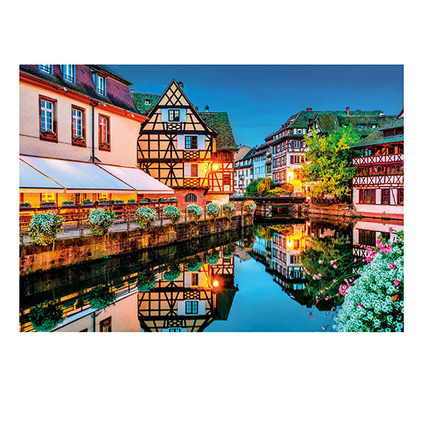 Puzzle Strasbourg old town, 500 Teile