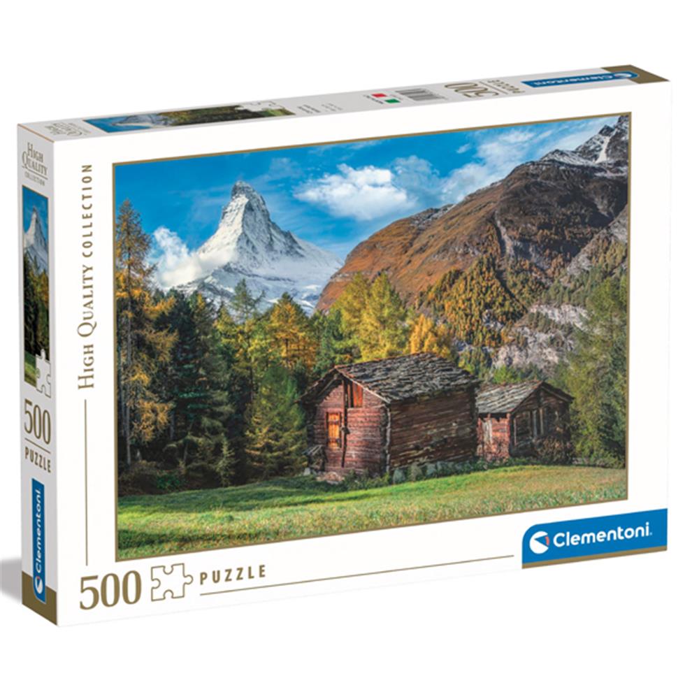 Puzzle Charming Matterhorn, 500 Teile