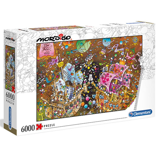 Puzzle Mordillo Kiss, 6000 Teile