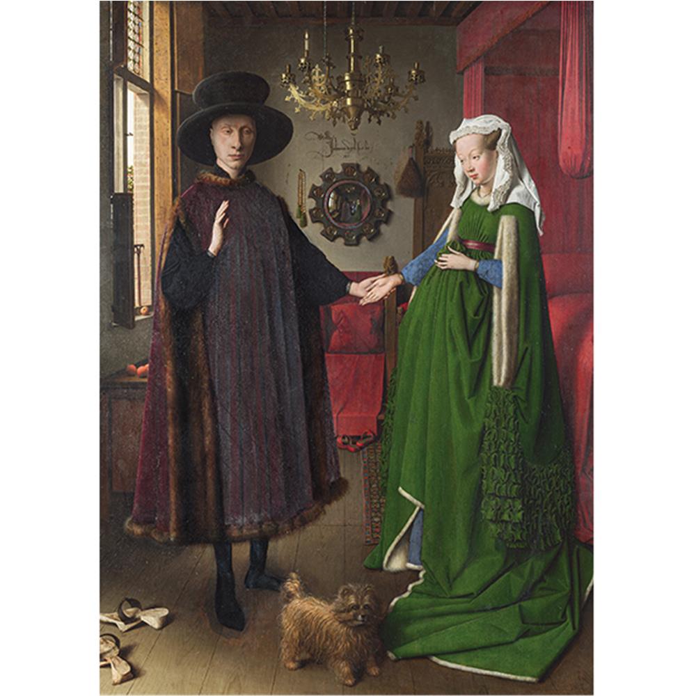 Puzzle Van Eyck, Arnolfini and Wife, 1000 Teile