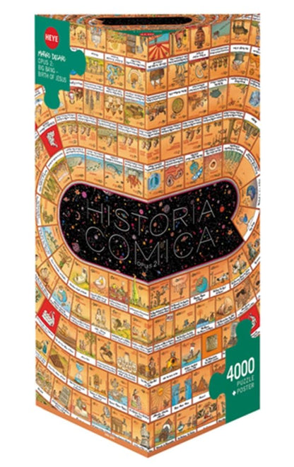 Puzzle Historia Comica 2 Triangular, 4000 Teile