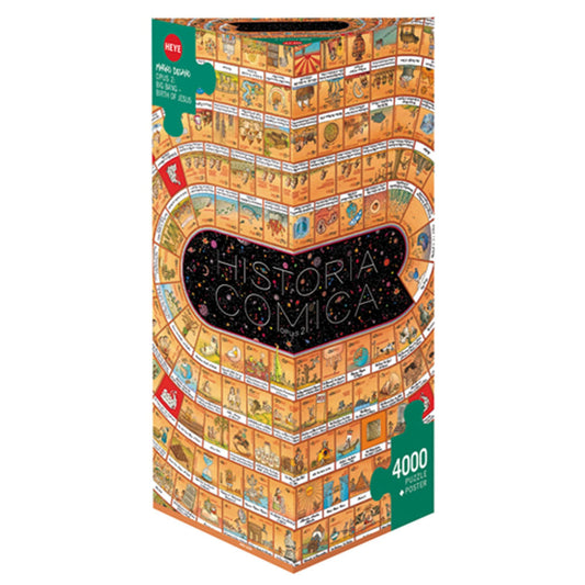 Puzzle Historia Comica 2 Triangular, 4000 Teile
