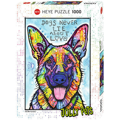 Puzzle Dogs Never Lie Standard, 1000 Teile