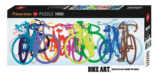 Puzzle Colourful Row Panorama, 1000 Teile