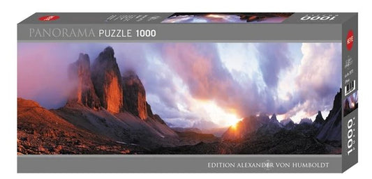 Puzzle 3 Peaks Panorama, 1000 Teile