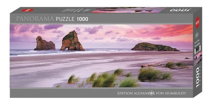 Puzzle Wharariki Beach Panorama, 1000 Teile