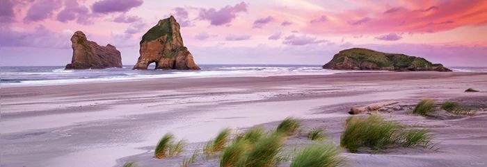 Puzzle Wharariki Beach Panorama, 1000 Teile