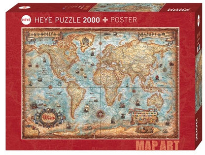 Puzzle The World Standard, 2000 Teile