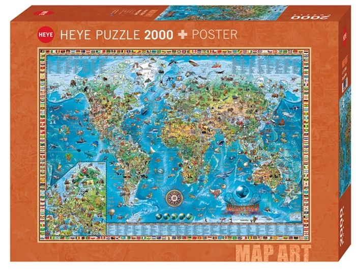 Puzzle Amazing World Standard, 2000 Teile