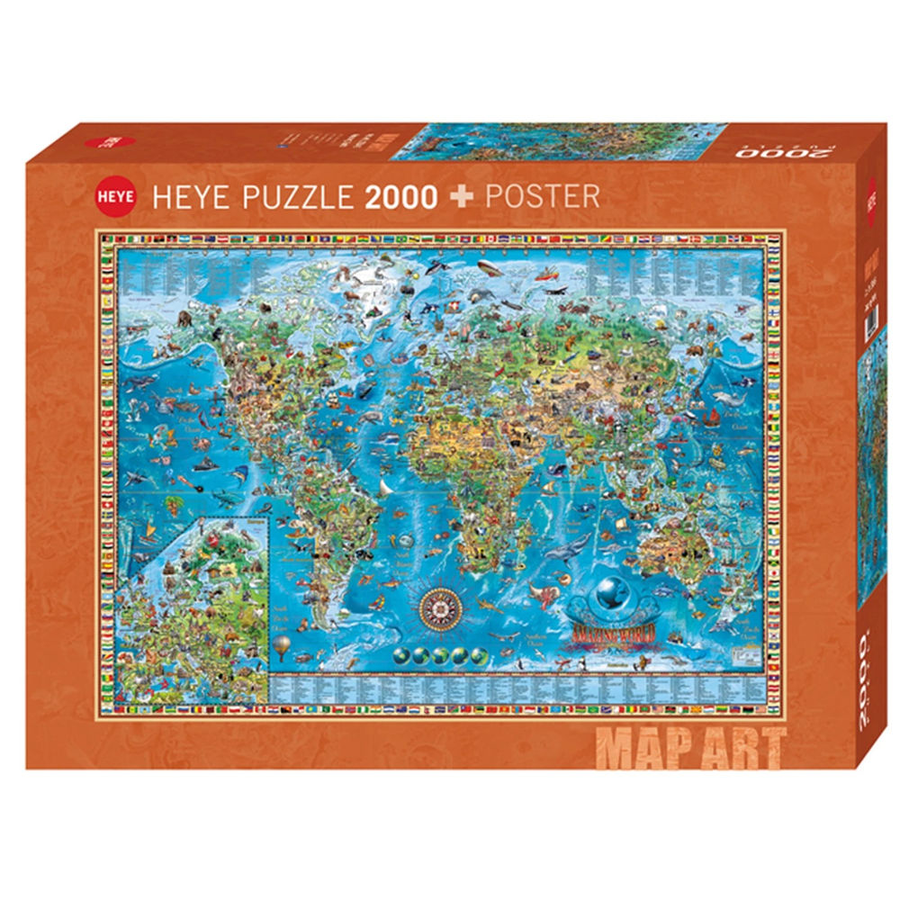 Puzzle Amazing World Standard, 2000 Teile