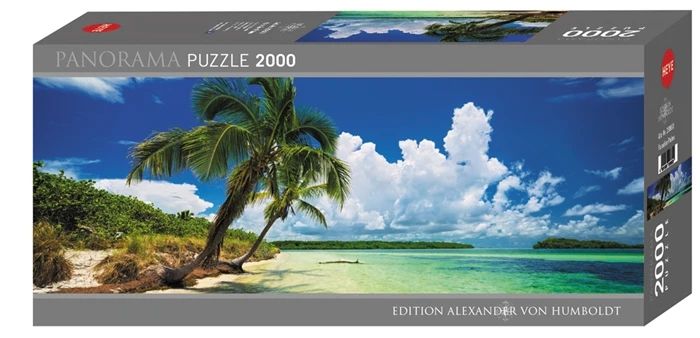 Puzzle Paradise Palms Panorama, 2000 Teile