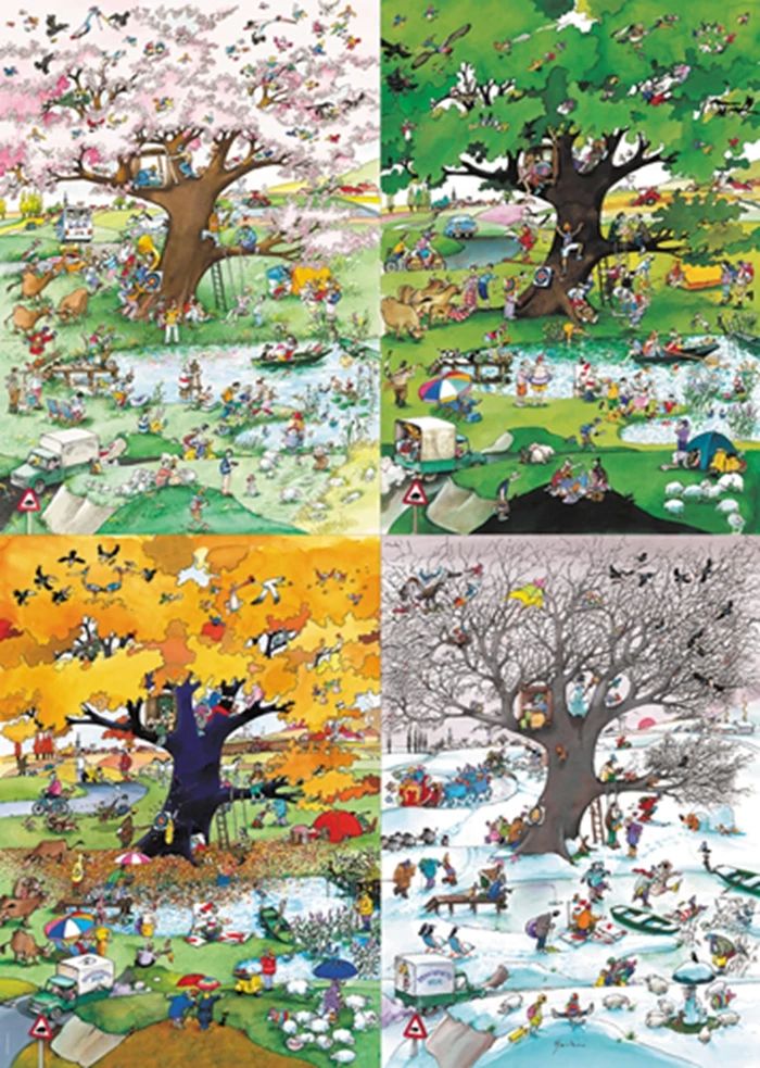 Puzzle 4 Seasons Standard,2000 Teile