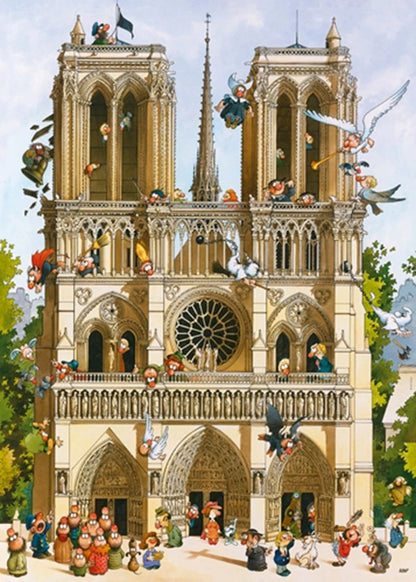 Puzzle Vive La Notre Dame! Standard, 1000 Teile