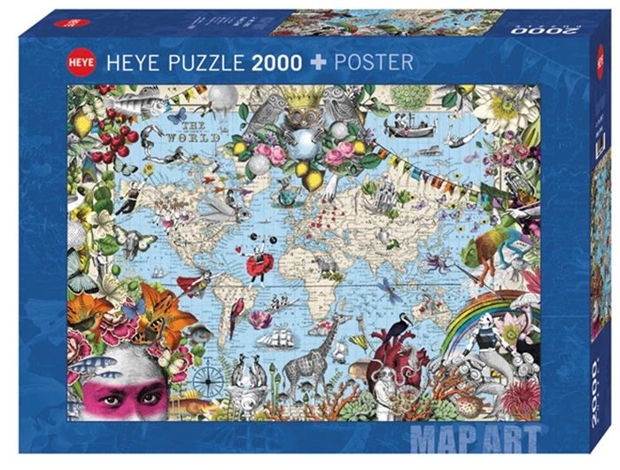 Puzzle Quirky World Standard, 2000 Teile