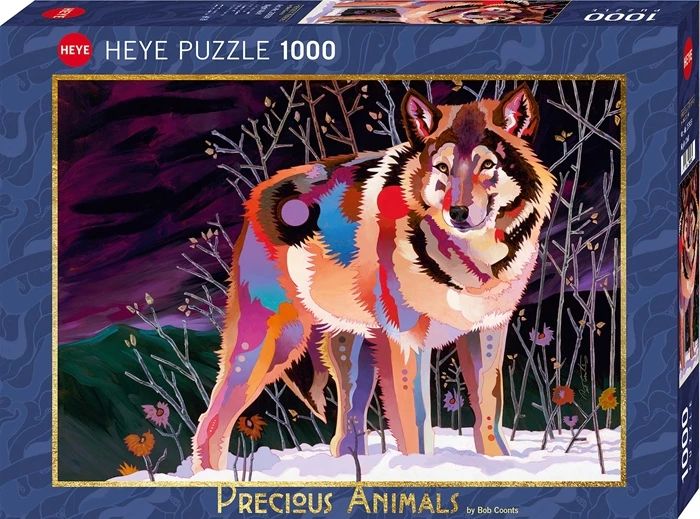 Puzzle Night Wolf Standard, 1000 Teile