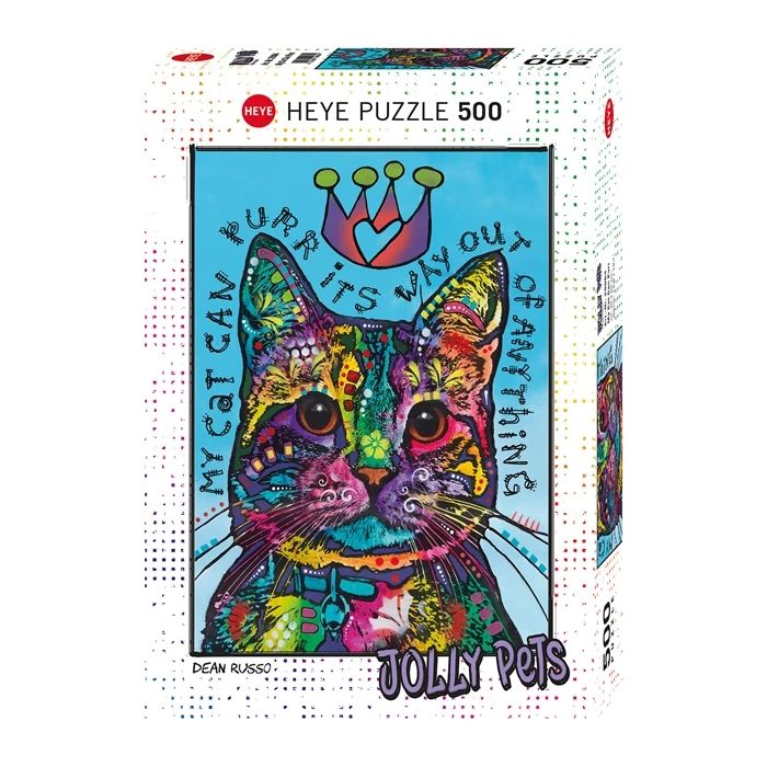 Puzzle My Cat Can Purr Standart, 500 Teile