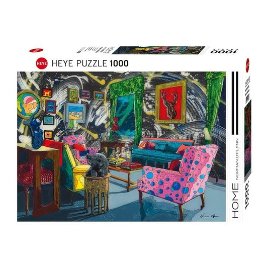 Puzzle Room With Deer Standart, 1000 Teile