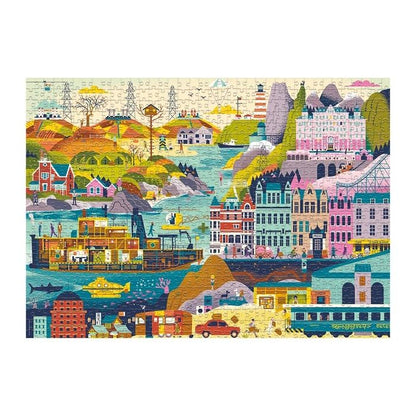 Puzzle Wes Anderson Films Standard, 1000 Teile