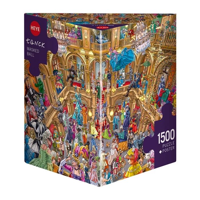 Puzzle Masked Ball Triangular, 1500 Teile