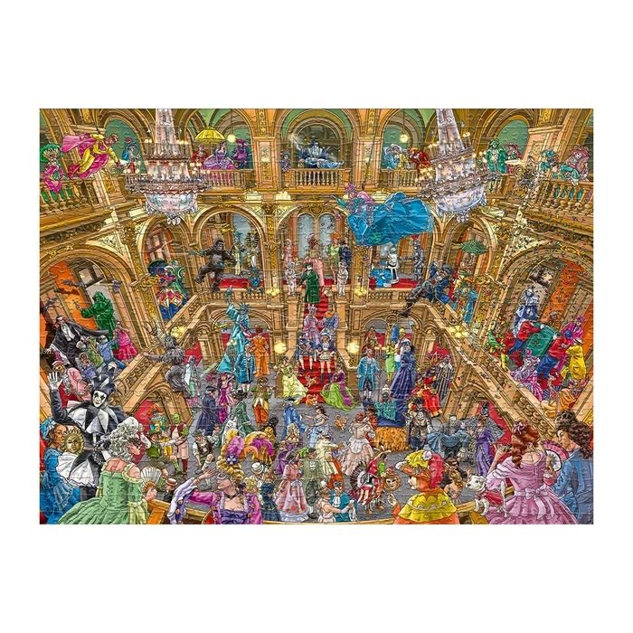 Puzzle Masked Ball Triangular, 1500 Teile