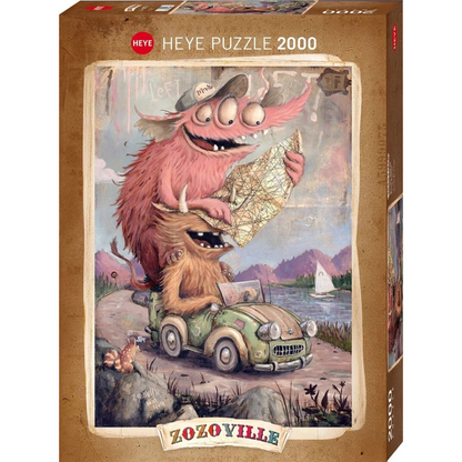 Puzzle Road Trippin' Standard, 2000 Teile