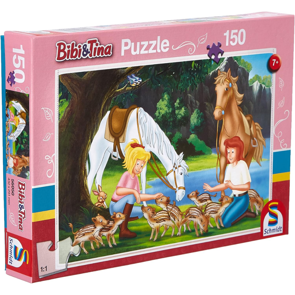 Puzzle Bibi und Tina, Am Steinbruch, 150 Teile