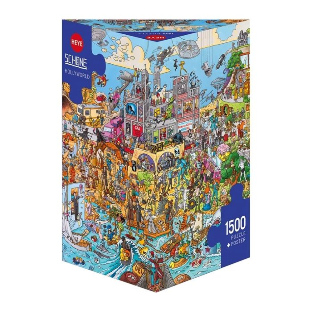 Puzzle Hollyworld Traingular, 1500 Teile