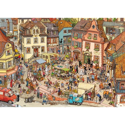 Puzzle Market Place Triangular, 1000 Teile