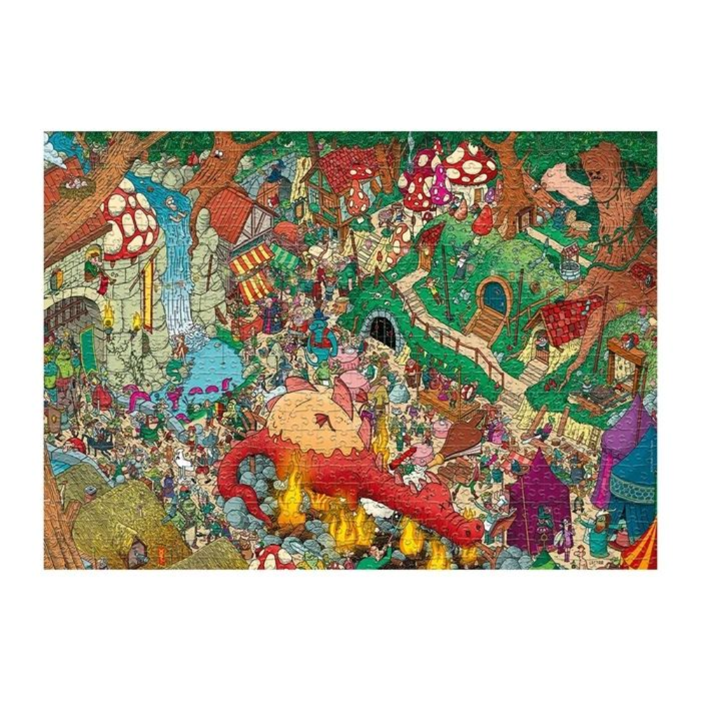 Puzzle Fantasyland Triangular, 1000 Teile