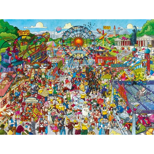 Puzzle Oktoberfest Triangular, 1500 Teile