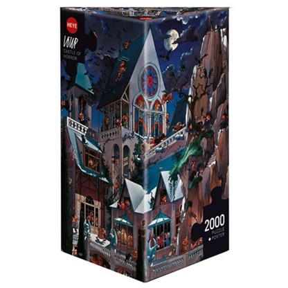 Puzzle Castle of Horror, Loup - Triangular Puzzle, 2000 Teile